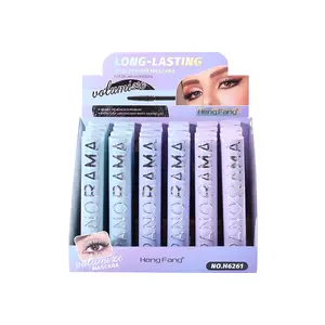 Long-Lasting Waterproof Mascara, Volumizing and Curling, Smudge-Proof, Quick-Drying, Smooth Application, Natural Look, Daily Eye Makeup
