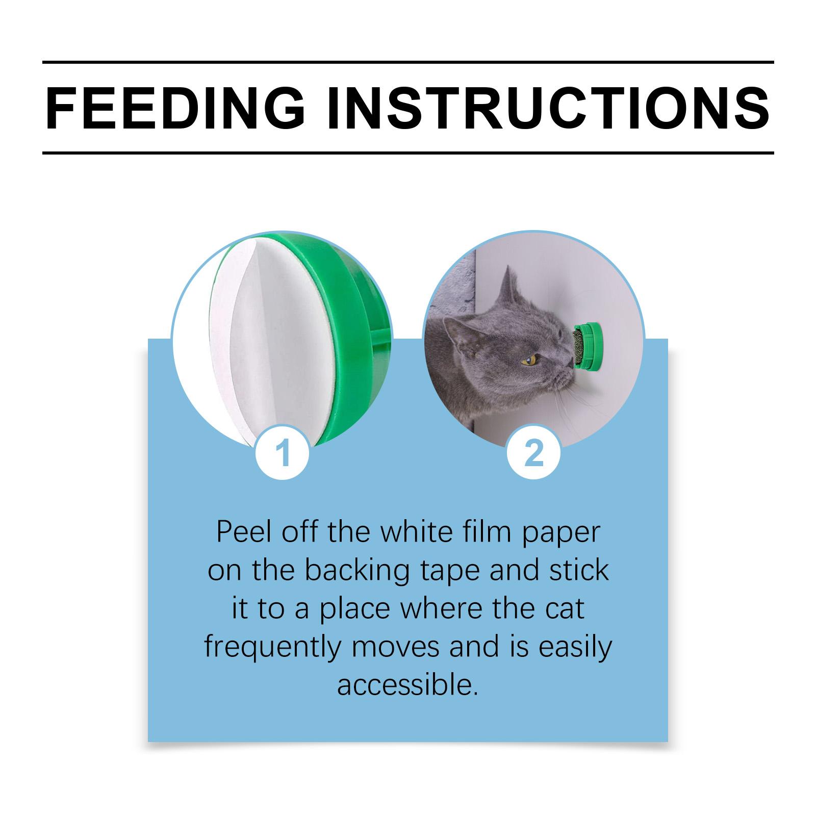 Mint-Flavored Rotating Cat Ball Toy, Chew Toy Tooth Cleaning Care Rotating Mint Ball