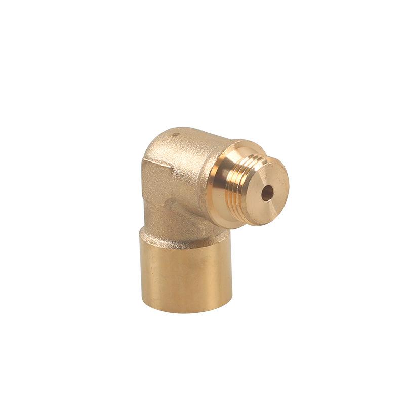 Car modification accessories connector sensor adapter brass elbow connector