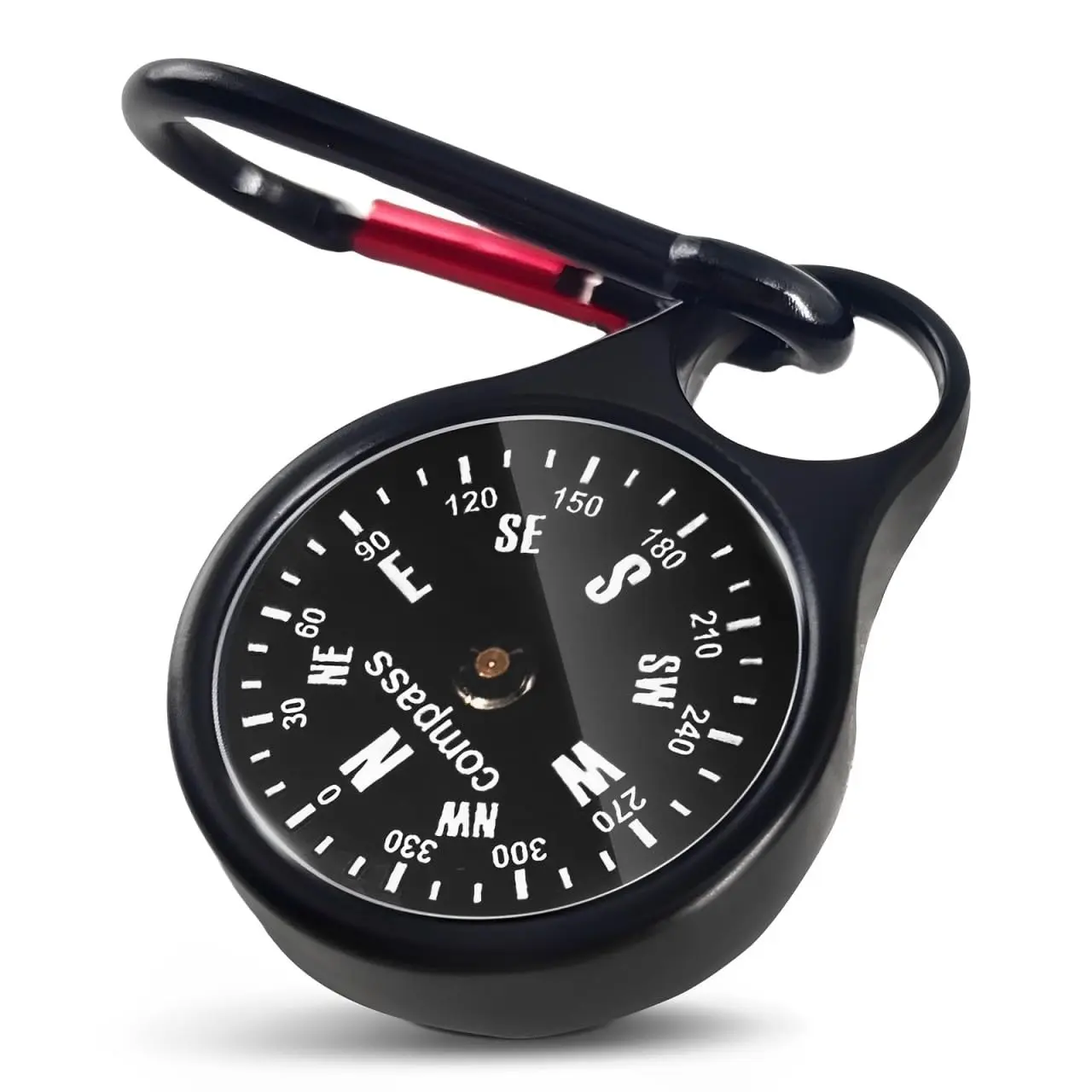 Portable Compass Keychain, Waterproof Mini Compass, Suitable for Hiking Survival, Mountaineering Camping, Outdoor Adventure Party Navigation Tool, Camping Gear