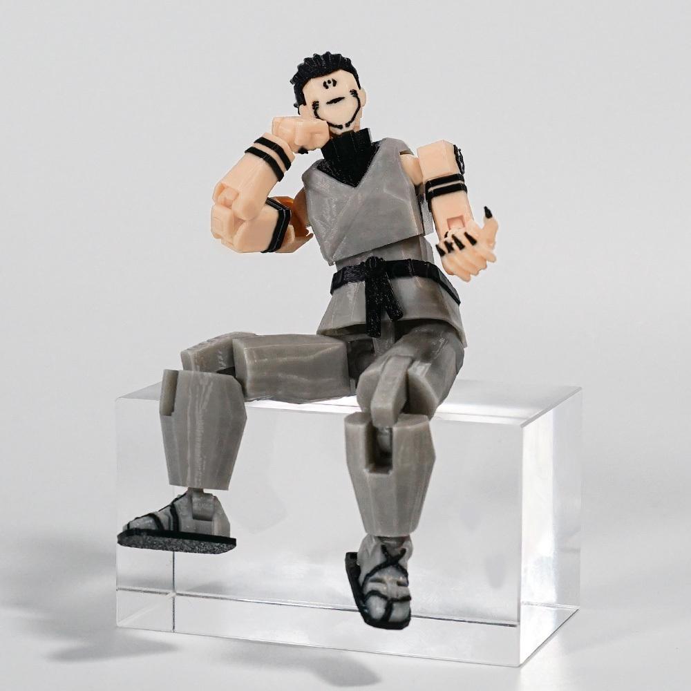 3D Printed Jujutsu Kaisen Ryomen Sukuna 2.0 Anime Multi-Jointed Shapeshift Toys Action Figures Mannequin Model Ornaments Gifts