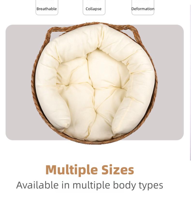 Straw and rattan cat beds are suitable for all seasons, especially in summer.They are popular for cat scratching and cat shelters.