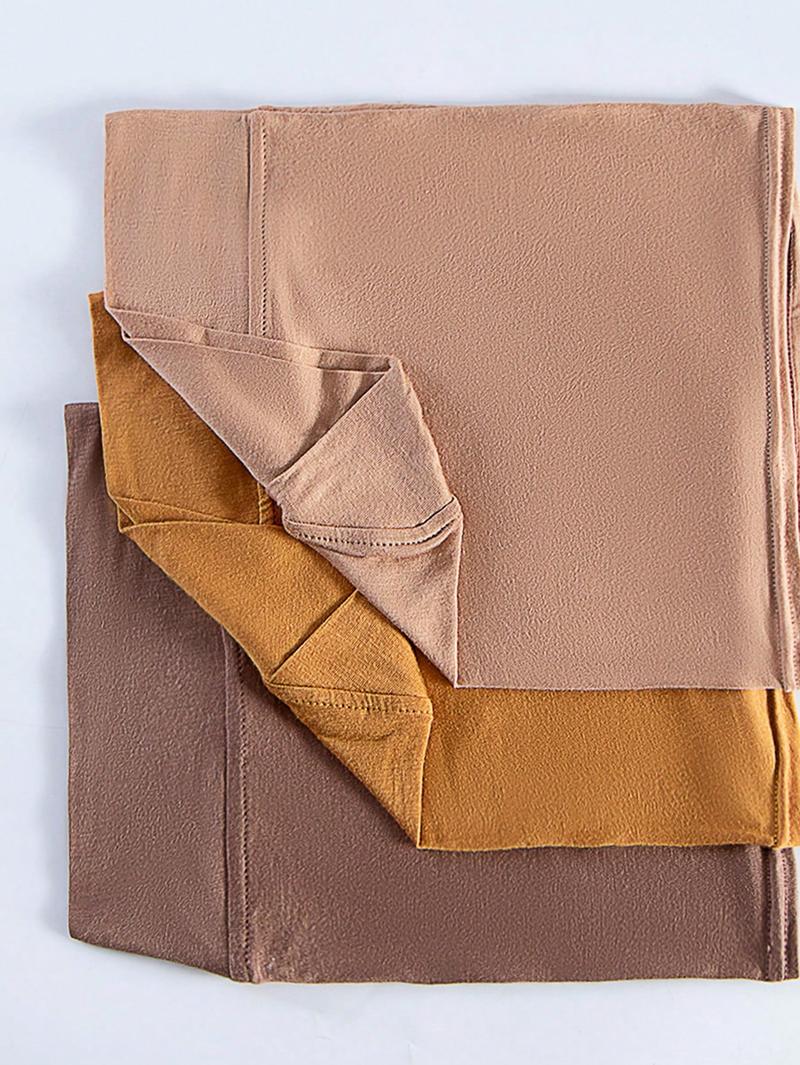 Women's Fashionable Breathable Stretchy Polyester Cap, Chemotherapy Hat, Casual Sleep Cap, Perfect Gift for Family Friends Mother, Hijab Turban