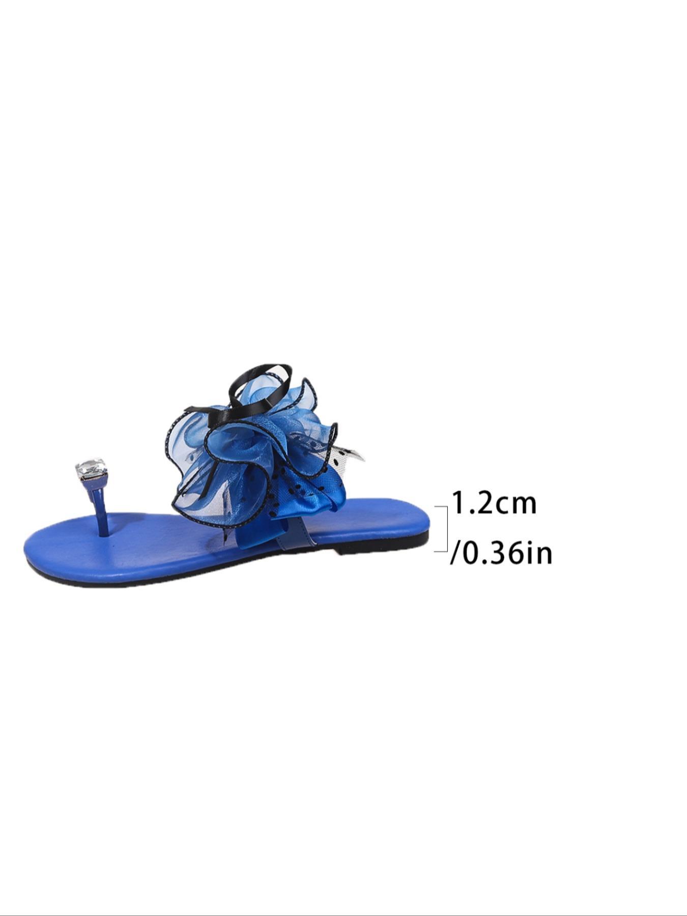 Women's Fashionable Butterfly Design Sandals, Casual Lace Up Sandals for Summer, Lightweight Comfortable Outdoor Slippers for Beach, Walking Shoes, Casual Flat Sandals, Bow Decor Sandals