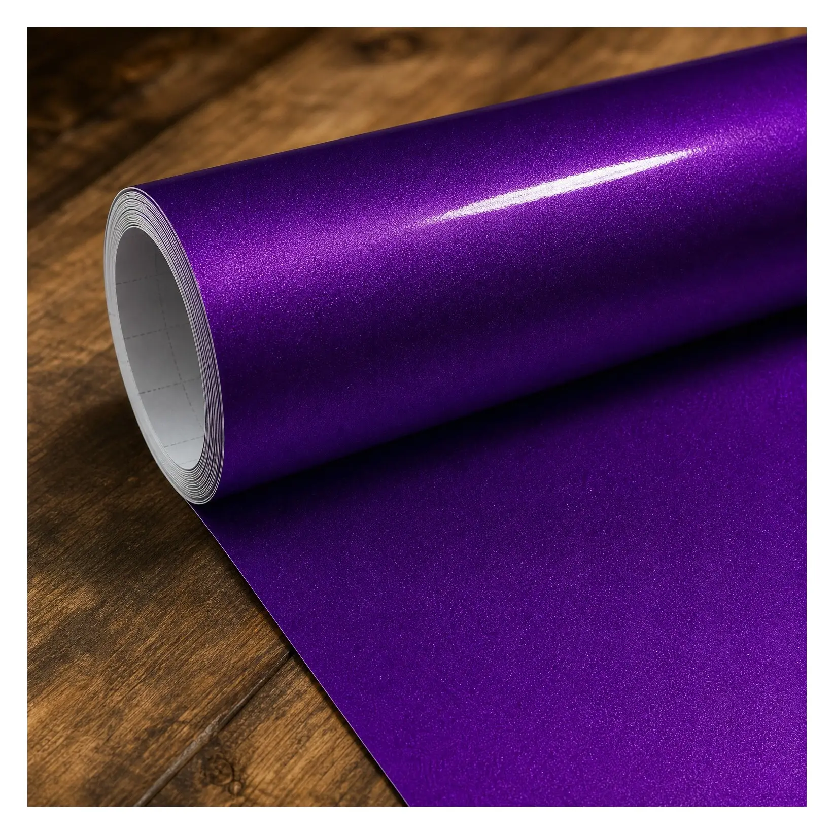 Ultra Gloss Metallic Purple Air-Release Adhesive Vinyl Pinstripe Tape Roll (½ Inch x 20ft)Gift