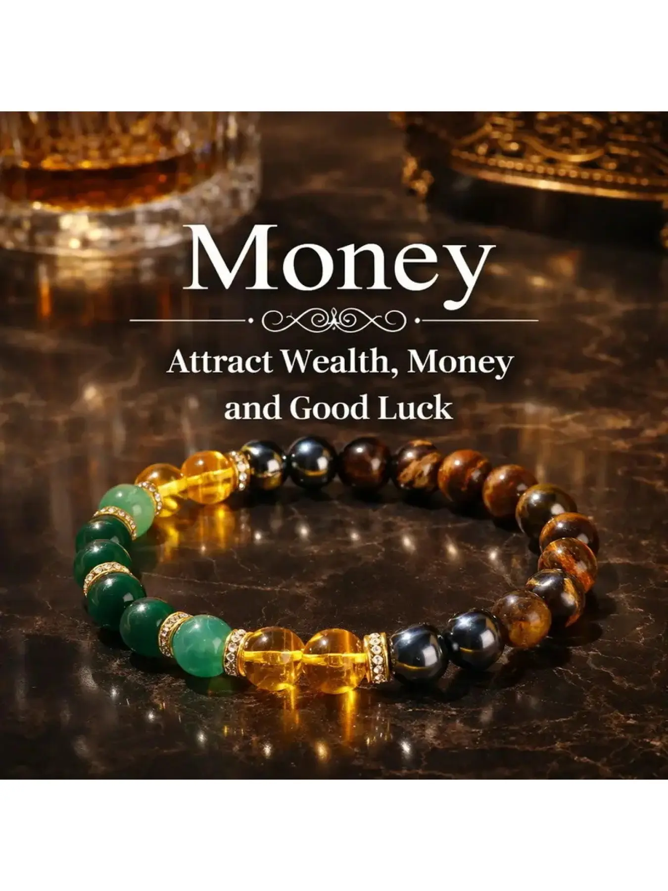 Jewelry: Fortune Bracelet, Citrine Bracelet
