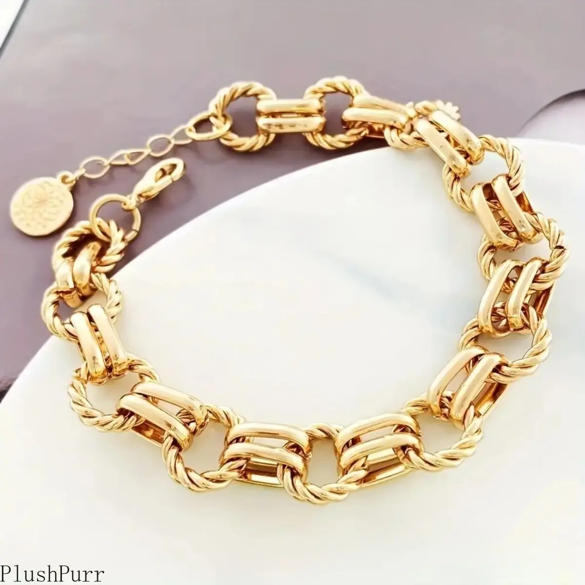 Women's Stylish Alloy Chain Bracelet, Minimalist Daily Wear Jewelry, Durable & Lightweight Accessory, Perfect Gift for Women, Sports & Outdoor Activities tiktokshopbacktoschool