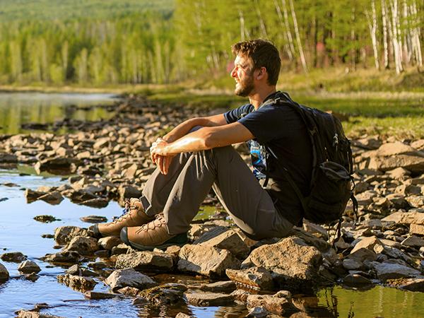 NORTIV 8 Men's Mid Hiking Boots Waterproof Outdoor Trekking Backpacking Camping Shoes