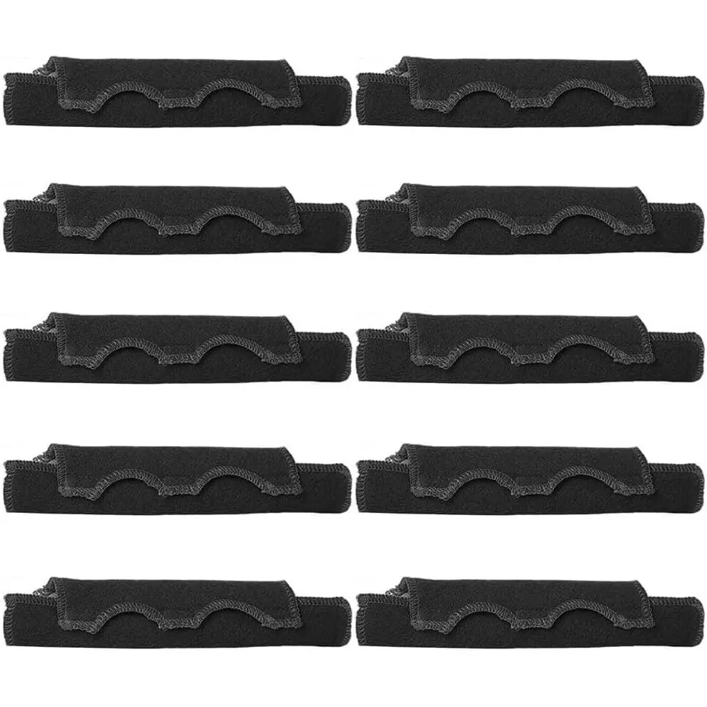 10Pcs Hard Hat & Welding Helmet Sweatband, Reusable, Washable, Cotton Helmet Liner, Pad Sweatband, Used to Store Excess Sweat from Hard Hat & Welding Helmet