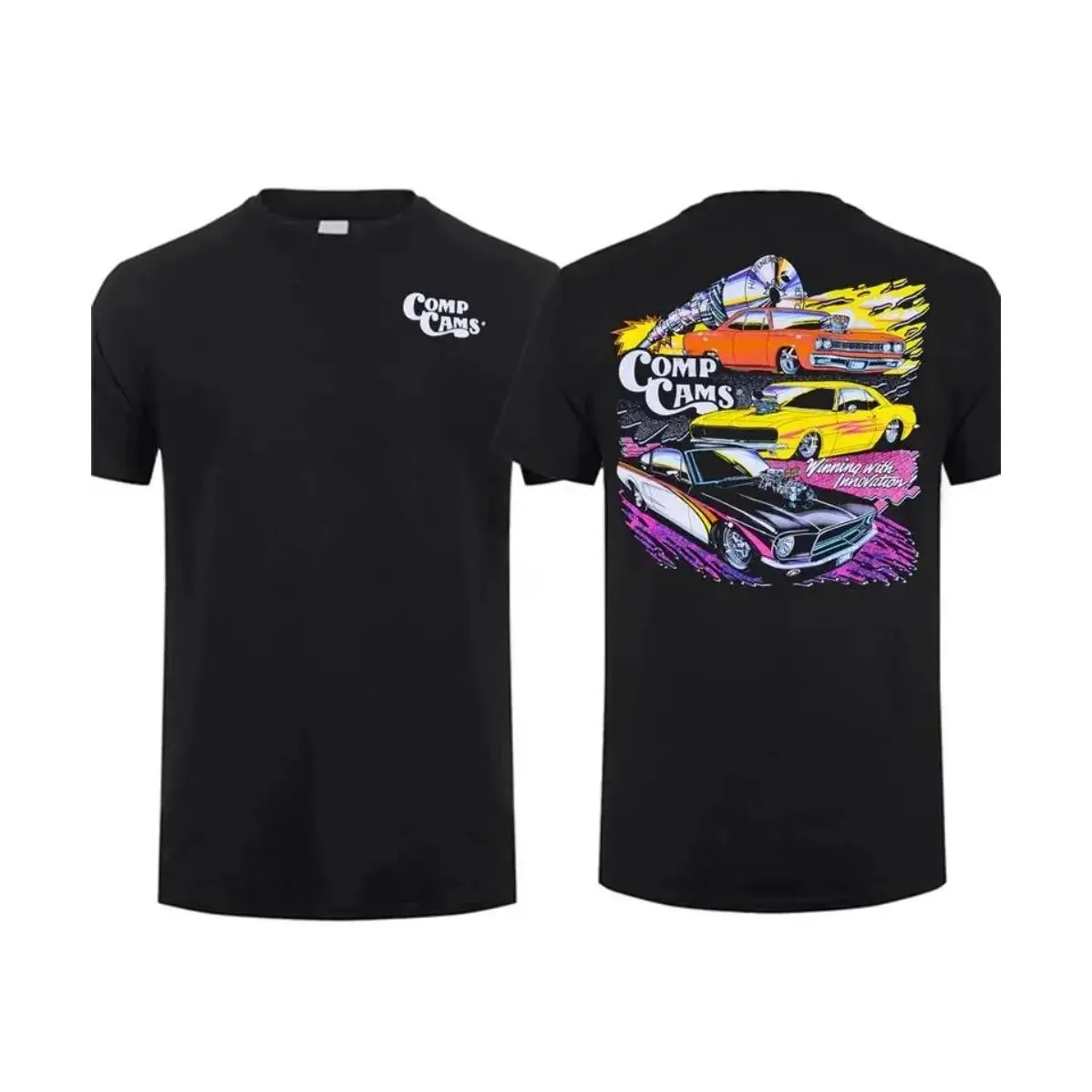COMP Cams 90s Pro Street T-Shirt, Vintage Racing Graphic Tee, Truck Lover Gift, Unisex Crewneck Short Sleeve