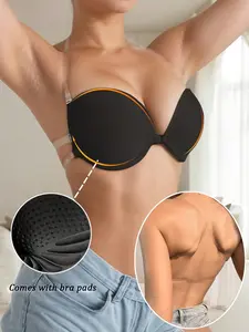 Invisible Shoulder Strap Wireleas Bra Push Up Sexy Strapless Bras For Women Backless Bra With Support Bralettes For Women