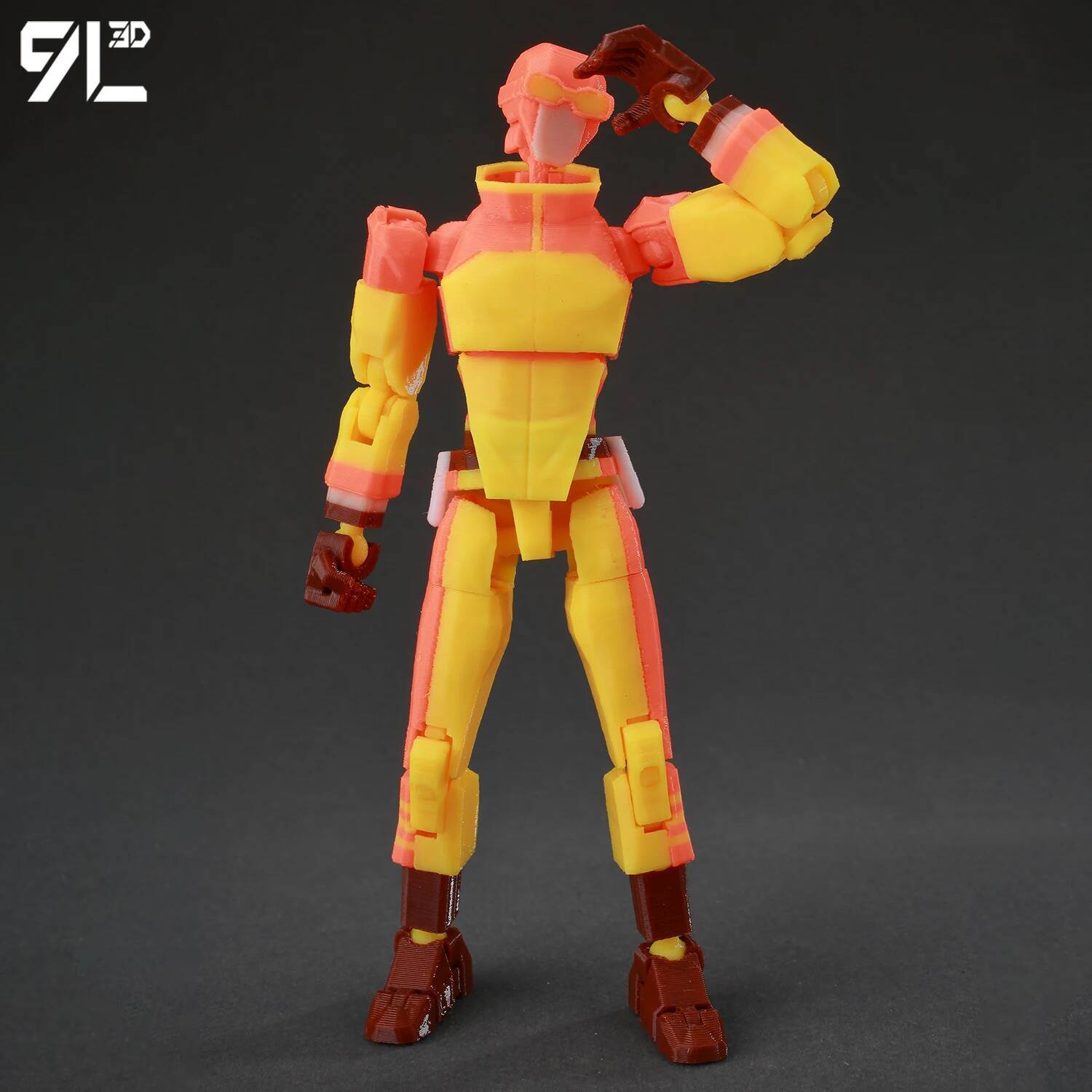 9L3D Printed Invincible Boy Lucky13 Dummy13 Conquer LEX Allen Superheroes Anime Toys Action Figures Mannequin Model Ornaments