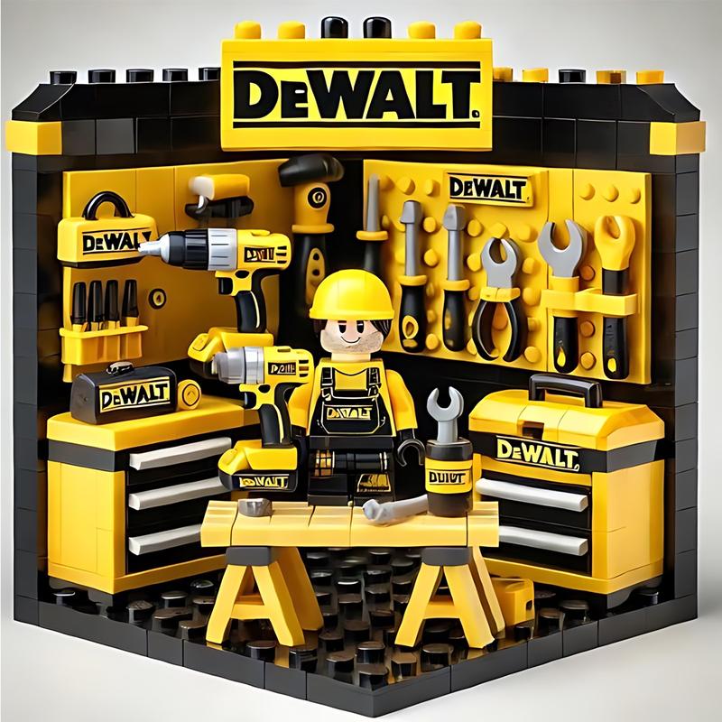 Tool Master Series Workshop Building Set, Advanced Construction ...