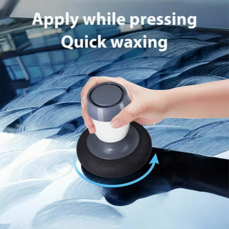 Five-In-One Car Wax Polish Tool, Scratch Repairer, Lazy Wax Polisher, Professional Auto Detailing Equipment, Polishing System, for Glass, Plastic, Leather, Paint, Tires, Car Polish Machine