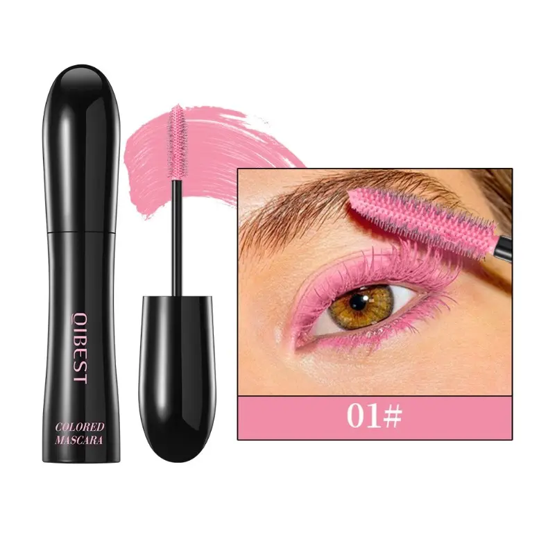 Vibrant Color Mascara 6 Shades Waterproof Smudge Resistant Colored Eyelash Mascara for Party Festival Cosplay Eye Makeup Best Waterproof Mascara