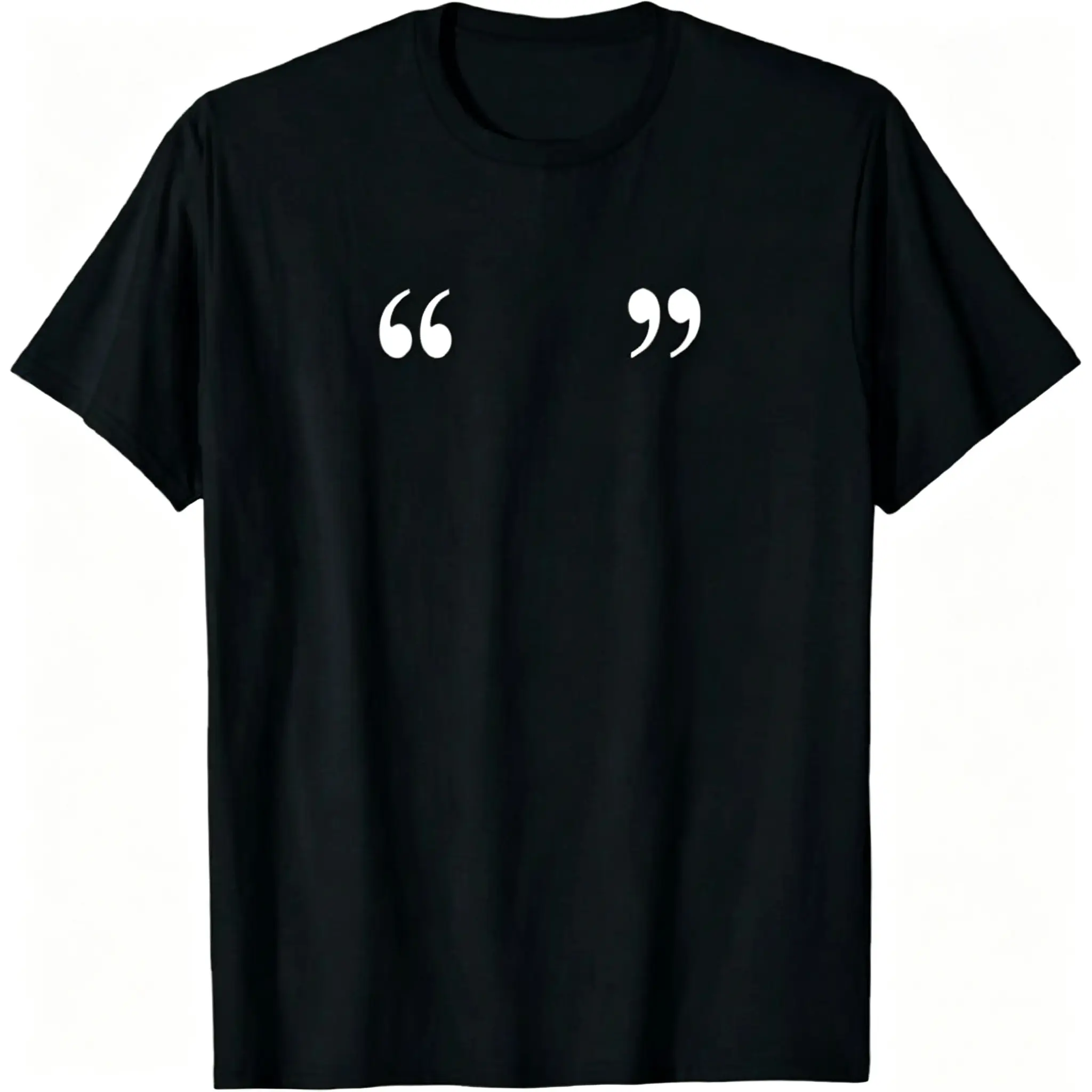 Unisex Vintage Abstract Quote Graphic Sports T-Shirt - Soft Breathable Cotton Crew Neck Short-Sleeve Casual Tee, Minimalist Print, Machine Washable Streetwear for Men Women