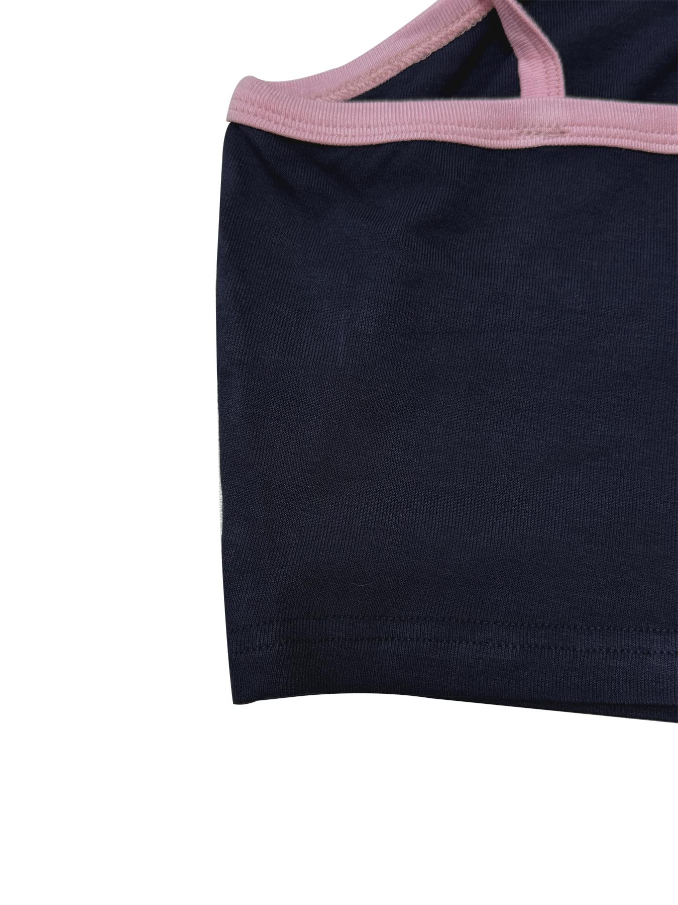 Women's Colorblock Crop Tank Top & Shorts Set, Sporty Casual Two-piece Outfits for Summer, Women's Clothing for Indoor Outdoor Wear, Sporty Style Clothes