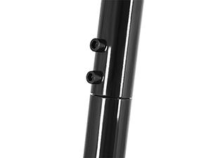 HECASA Hammock Chair Stand Heavy Duty Steel C Chair Stand for Outdoor Indoor Porch Swing Hanging 360° Rotation 330LBS Capacity Black(Stand Only) Patio