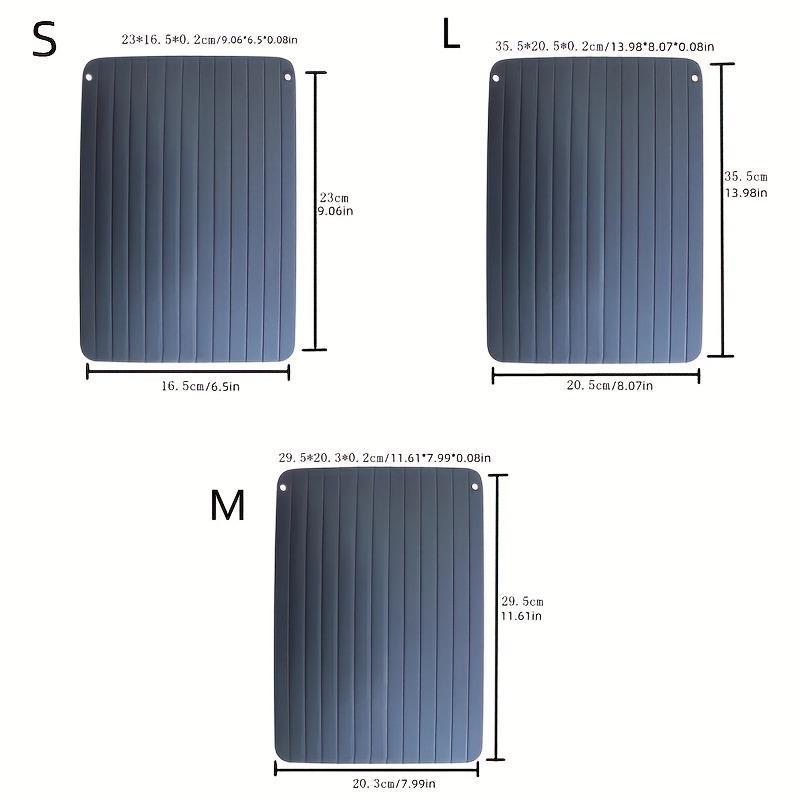 Quick Thawing Plate, 1 Count Aluminum Alloy Quick Thawing Board, Cooking Gadgets for Defrosting Frozen Meat & Food