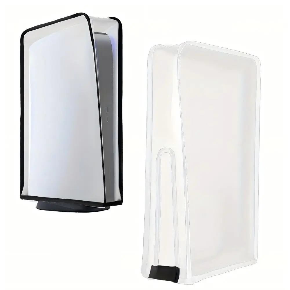 Dustproof cover for PS5 console – transparent protective sleeve/dust bag – Durable Cover – gaming accessory – compatible with both Disc and Digital editions.