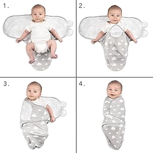 Adjustable Swaddle Blankets for Infants 0-3 Months – 3-Pack Organic Cotton Baby Swaddles for Newborn Boys & Girls – Soft, Snug & Hip-Healthy Swaddling Wraps Adjustable Swaddle Blankets for Infants 0-3 Months – 3-Pack Organic Cotton Baby Swaddles for Newborn Boys & Girls – Soft, Snug & Hip-Healthy Swaddling Wraps