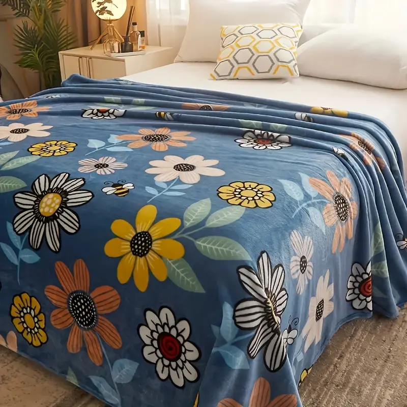 Quick-heating Bed Sheet, Dormitory Crystal Velvet Cover Blanket, Faux Velvet Blanket, Plush Bed Sheet Cover Blanket, Thin Style