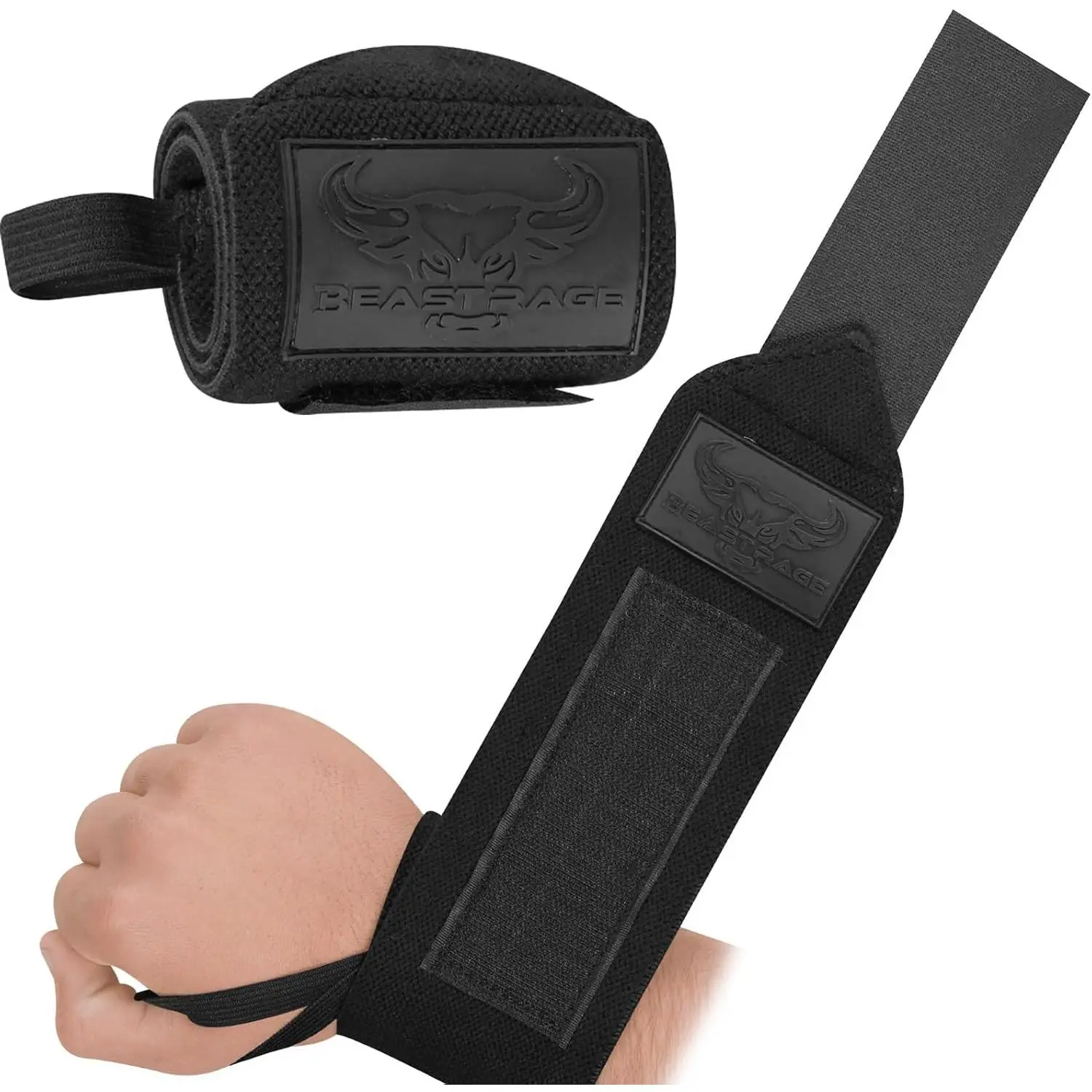 Wrist Wraps for Weightlifting - Adjustable Lifting Straps With Thumb Loop for Enhanced Gym Support, Powerlifting, Bodybuilding and Workout,premium,dorm-friendly,heavy