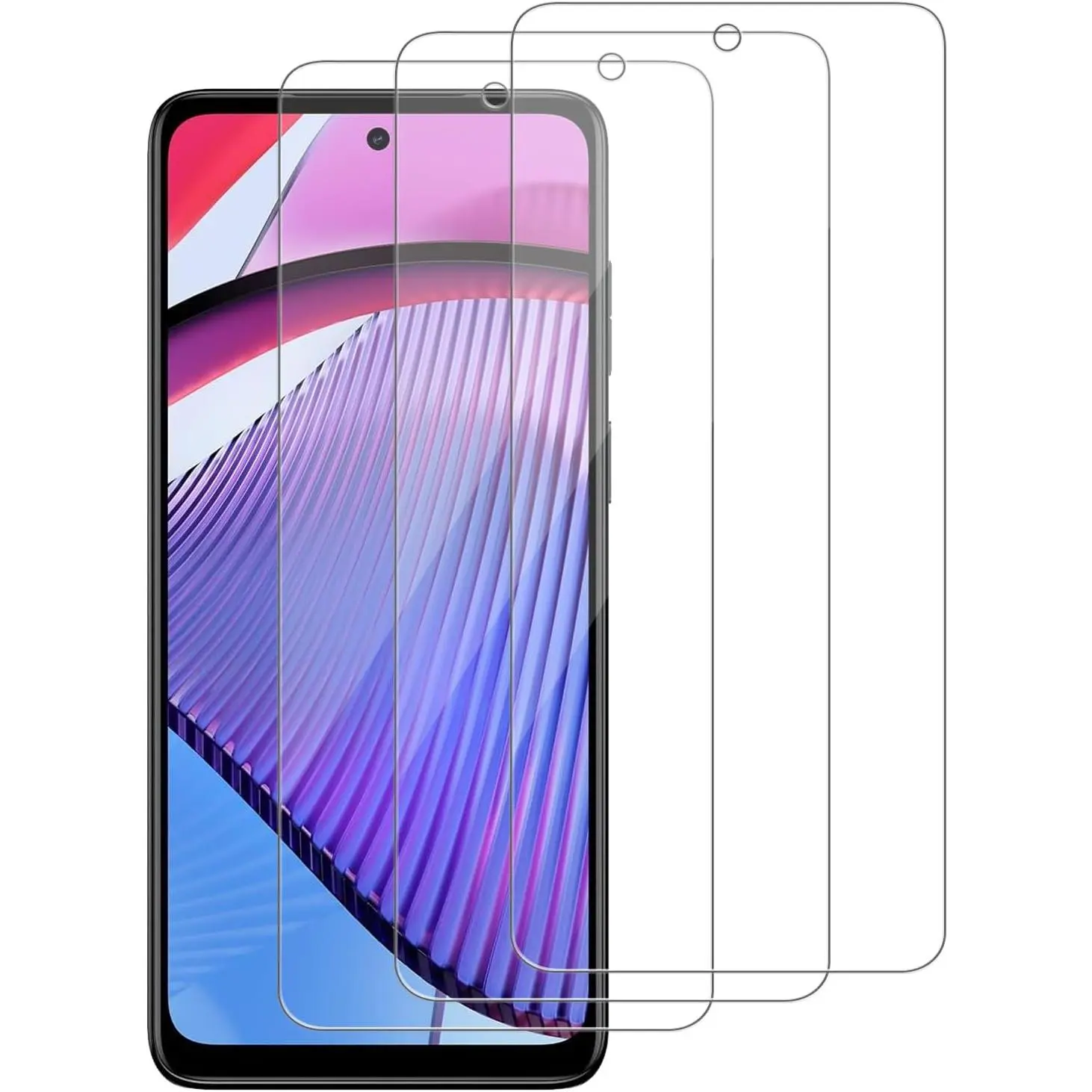 3 Pack for   G Power 5G 2023 XT2311 Tempered Glass Screen Protector [9H Hardness] with Installation Frame, Bubble-Free, Case Friendly,  Clear, Anti-Scratch