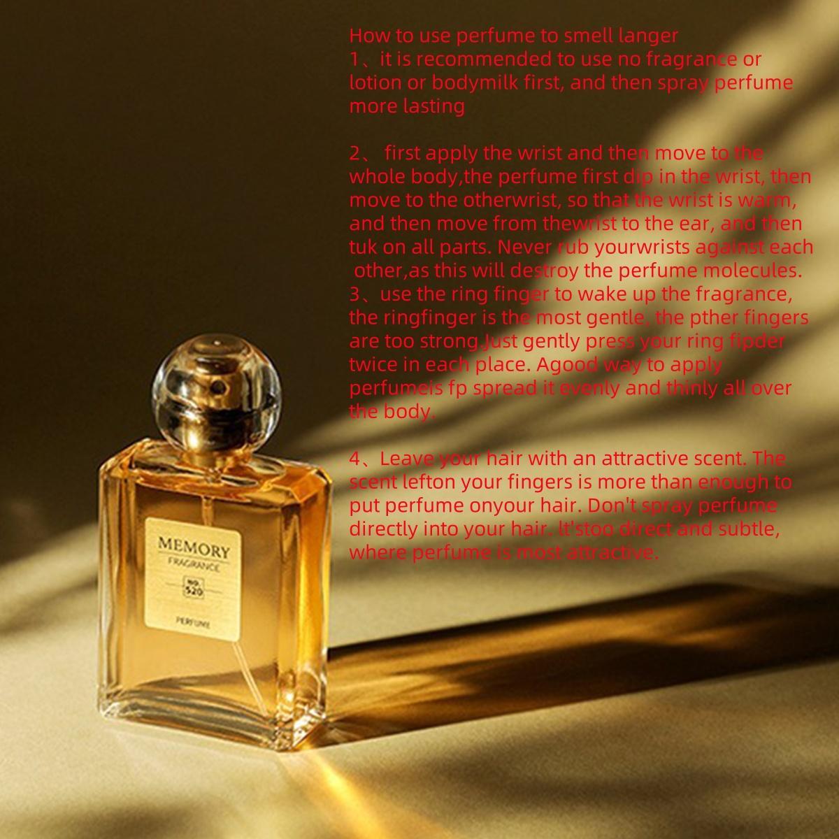 50ml Women's Perfume, Long Lasting Fragrance for Women, Floral Scents Perfume, Elegant Perfume for Party, Daily Life, Summer Fragrance, Fall Gift, Mini Perfumes, Christmas Gift