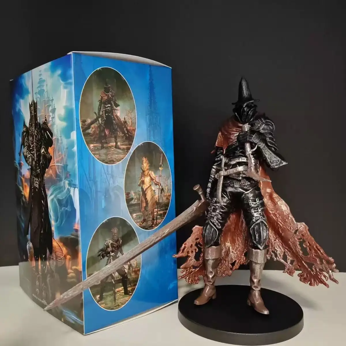 Elden Ring Dark Souls Fran Undead Army Handmade Model Figure, Desktop Decoration Collectible Item, Unique Gaming Merchandise