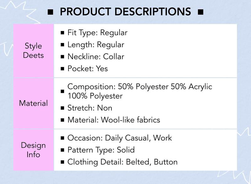 Cider Wool-look Peter Pan Collar Long Sleeve Jacket