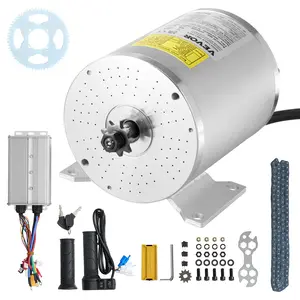 Fathersdaygift VEVOR 3000W Electric Brushless DC Motor Kit - 72V 4900rpm Motor with Upgraded Speed Controller and Throttle Grip Kit for Go Karts E-Bike Motorcycle Scooter DIY