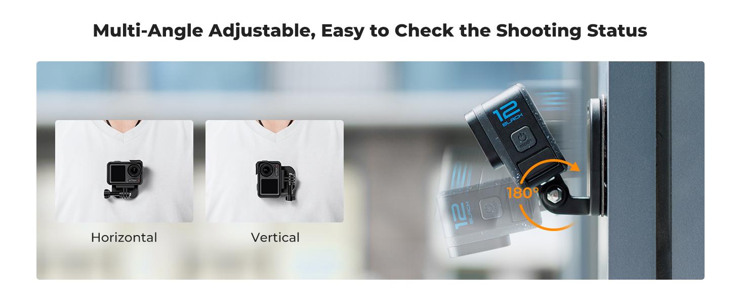 K&F CONCEPT Magnetic Action Camera Chest Mount for GoPro Hero 13/12/11/10/9 Black, DJI Osmo Action 5 Pro/4/3/2 and More Action Camera, POV Neck Mount with Adjustable Neck Strap Lanyards K&F CONCEPT Magnetic Action Camera Chest Mount for GoPro Hero 13/12/11/10/9 Black, DJI Osmo Action 5 Pro/4/3/2 and More Action Camera, POV Neck Mount with Adjustable Neck Strap Lanyards