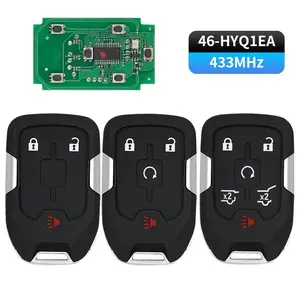 HYQ1AA /HYQ1EA 315MHz/433MHz ID46 Car Smart Remote Key 3/4/5/6 Buttons For Chevrolet GMC Terrain Acadia Terrain Sierra