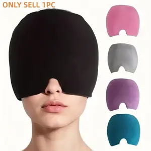 200g Migraine Cap Cooling Gel Eye Mask, Chill Eye Mask, Physical Cool Down, Reusable, Relieves Stress, Relaxation, Reduces Fever, Headache Relief, Portable Eye Mask