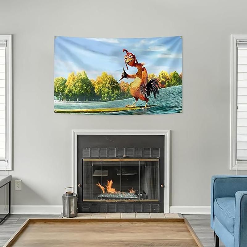Chicken Joe 3x5Ft Flag Funny Tapestries Durable Man Cave W Decorative all Flag with 4 Brass Grommets for College Dorm Room art High Quality Large Size