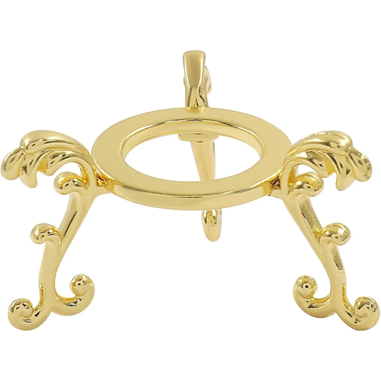 10Pcs Gold Sphere Display Stand - Crystal Ball Holder for 40mm-80mm Glass & Natural Stone Rocks