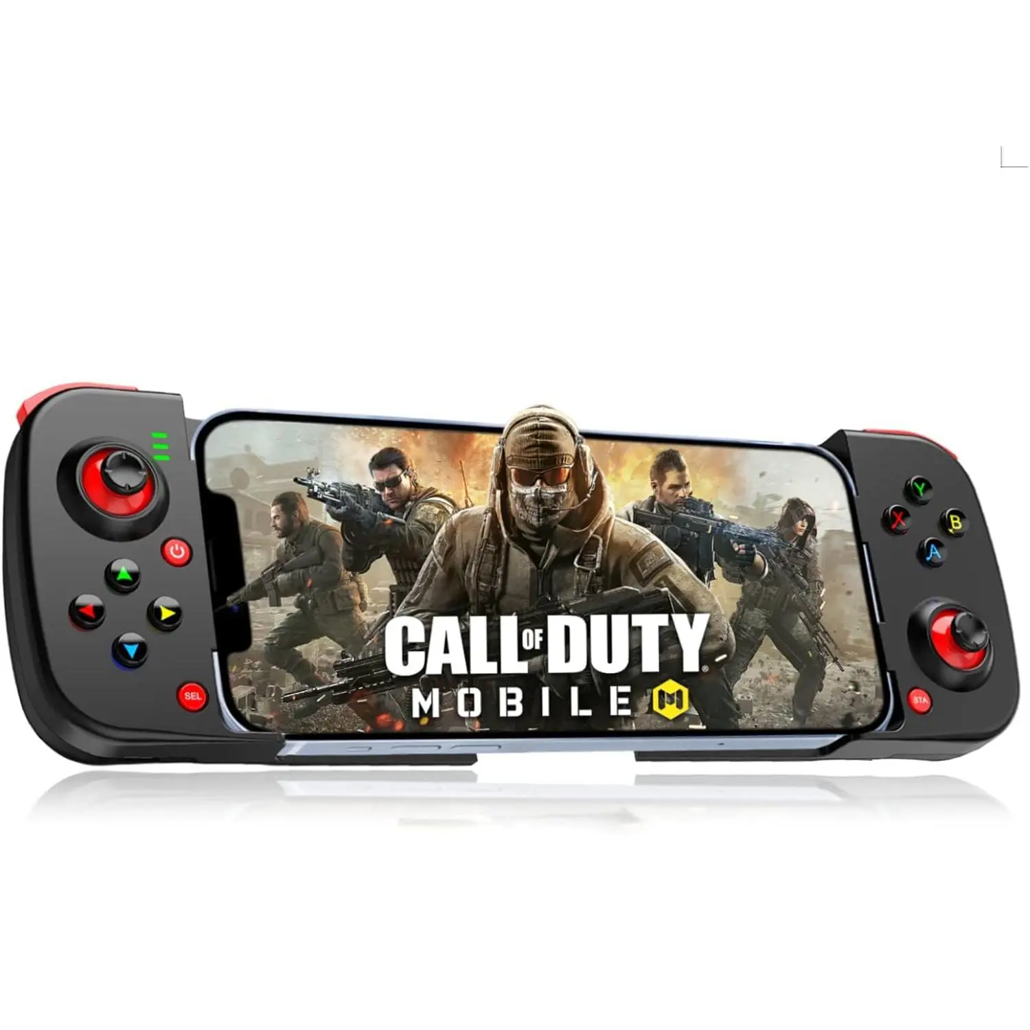 Bluetooth Mobile Game Controller,Stretchable Phone Gamepad, Sensitive Controller Joysticks Gamepad Support for for for [video game]