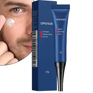 Openeyes Awaken Peptid Lifting Eye Gel, Reduce Puffiness, Fade Dark Circles, Breathable Water, Men Eye Moisturizing, Under Eye Cream