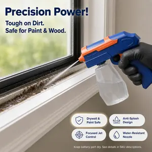 Viral Electric Water Blaster - Satisfying Precision Streamer for Window Track Hacks