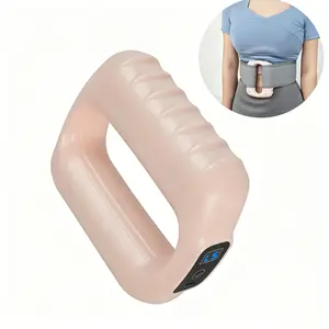 Wireless Vibration Fascia Ring with Belt, USB Rechargeable, Adjustable Modes, Ergonomic Full Body Massage Tool for Home & Office