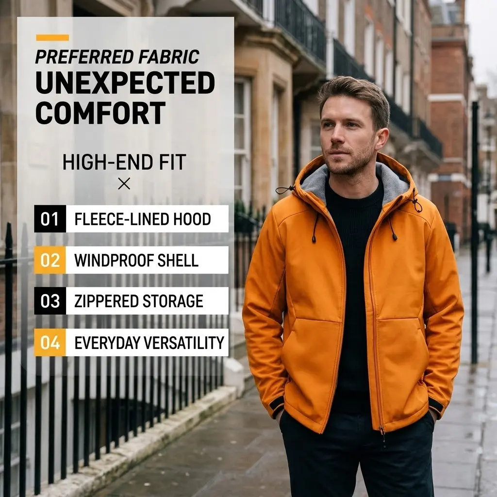 Professional Outdoor Softshell Jacket – Men’s & Women’s Lightweight, Windproof, Waterproof, and Breathable Hooded Softshell – Ideal for Hiking and Mountaineering