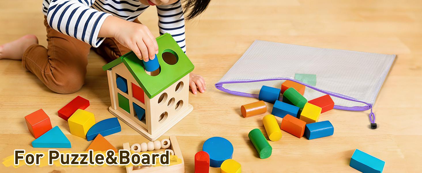 30pcs Mesh Zipper Pouch Bags, 8 Sizes Plastic Zippered Storage Bags for Organizing, Clear Pouches with Zipper, Waterproof Mesh Pouch for Office School Supplies, Home Organize, Travel Storage