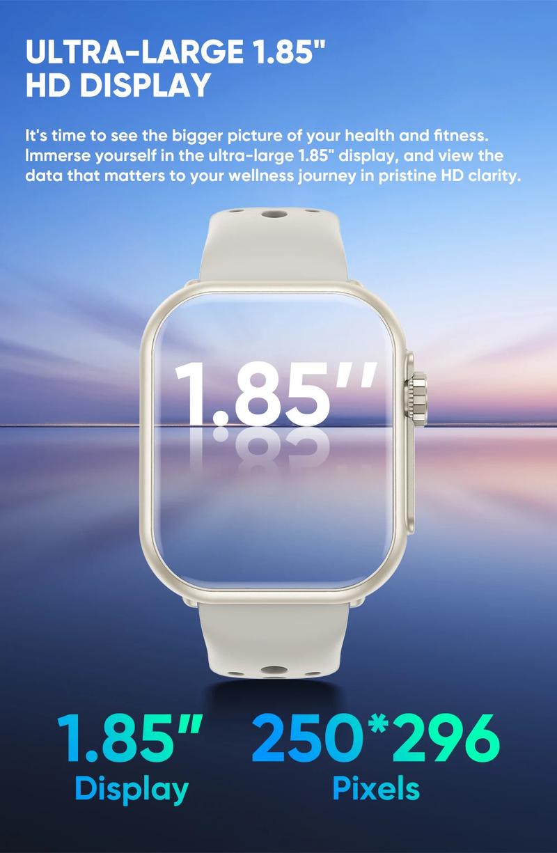 K62APP For IOS Watch Ultra 2 SE 1000mAh Battery GPS AMOLED Display Bluetooth Call Sport Waterproof Smart Watch Men Women Android iOS Compatible Wearable Card Charging Magnetic Screen Wireless Black