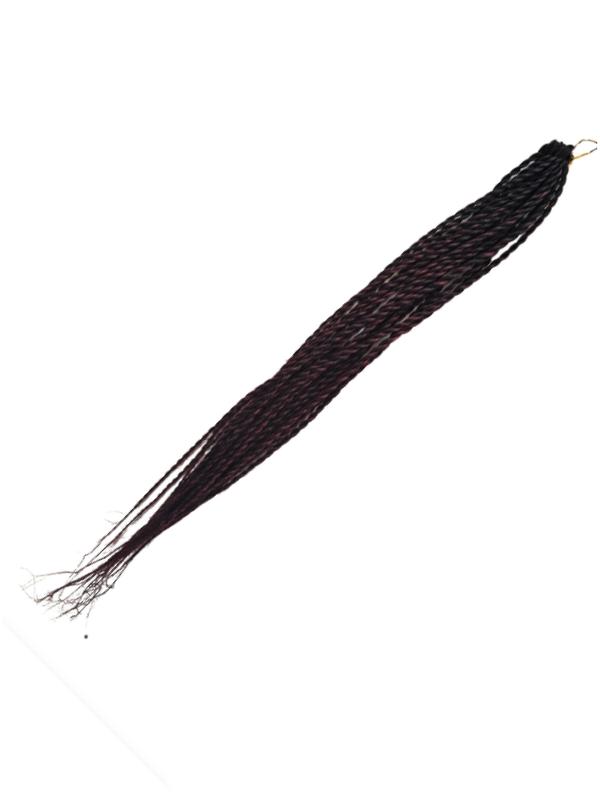 Gradient Twist Braid Synthetic Hair Extensions, One Board Gradient Color, Durable Fiber Hairpiece for Women
