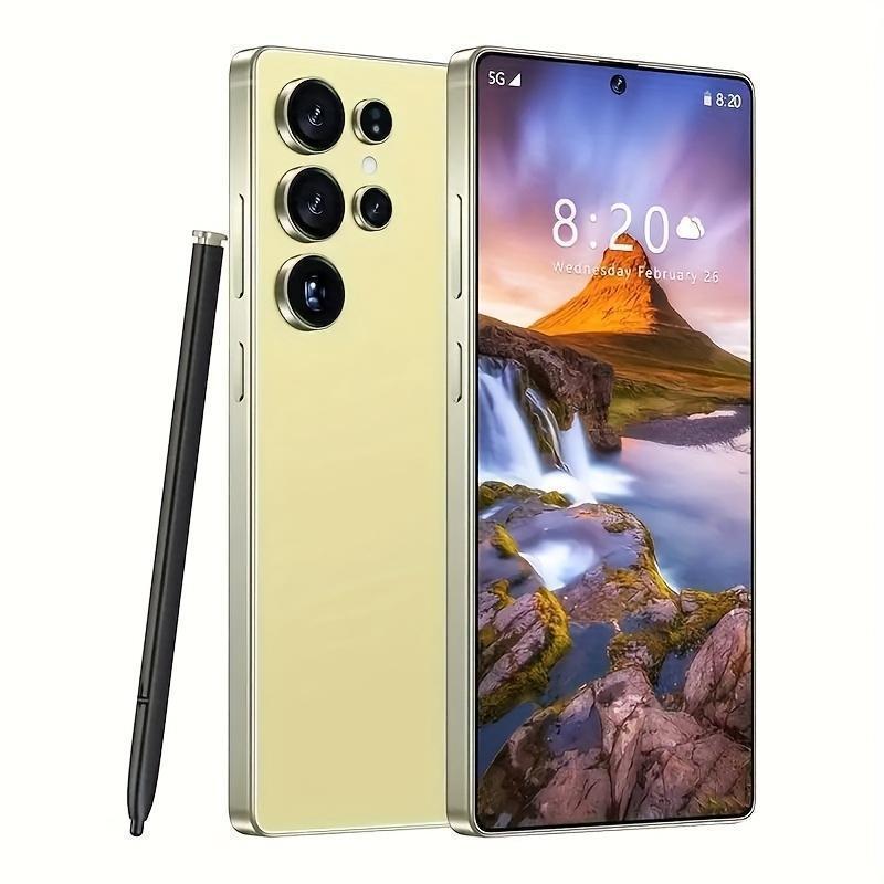 S25 Ultra Unlocked 5G Android 14 Smartphone.12GB+512GB,6.99" HD Display,68MP+108MPCam,7800mAh, Dual Card, Built-in Pen, FaceUnlock, , Case & Protector