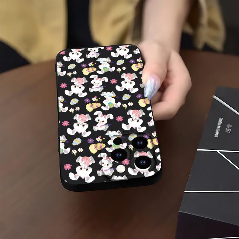 A simple Easter Egg Pattern Phone Case, TPU Shockproof Full Protection Case, Suitable for iPhone 17/16/15/14/13/12/11 PRO MAX PLUS AIR E XS and PROMAX MINI, Ideal Gift for Friends and Family, MS2272