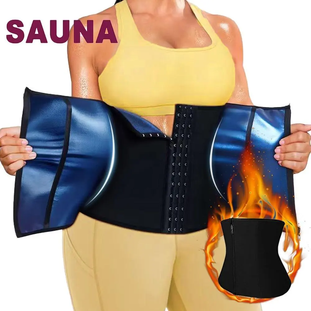 Tummy Control Body Shaper Workout Trainer Shapewear Belt Waist Trimmer, Women Colombian Faja Waist Trainer Belt Band for Gym Daily Shaping