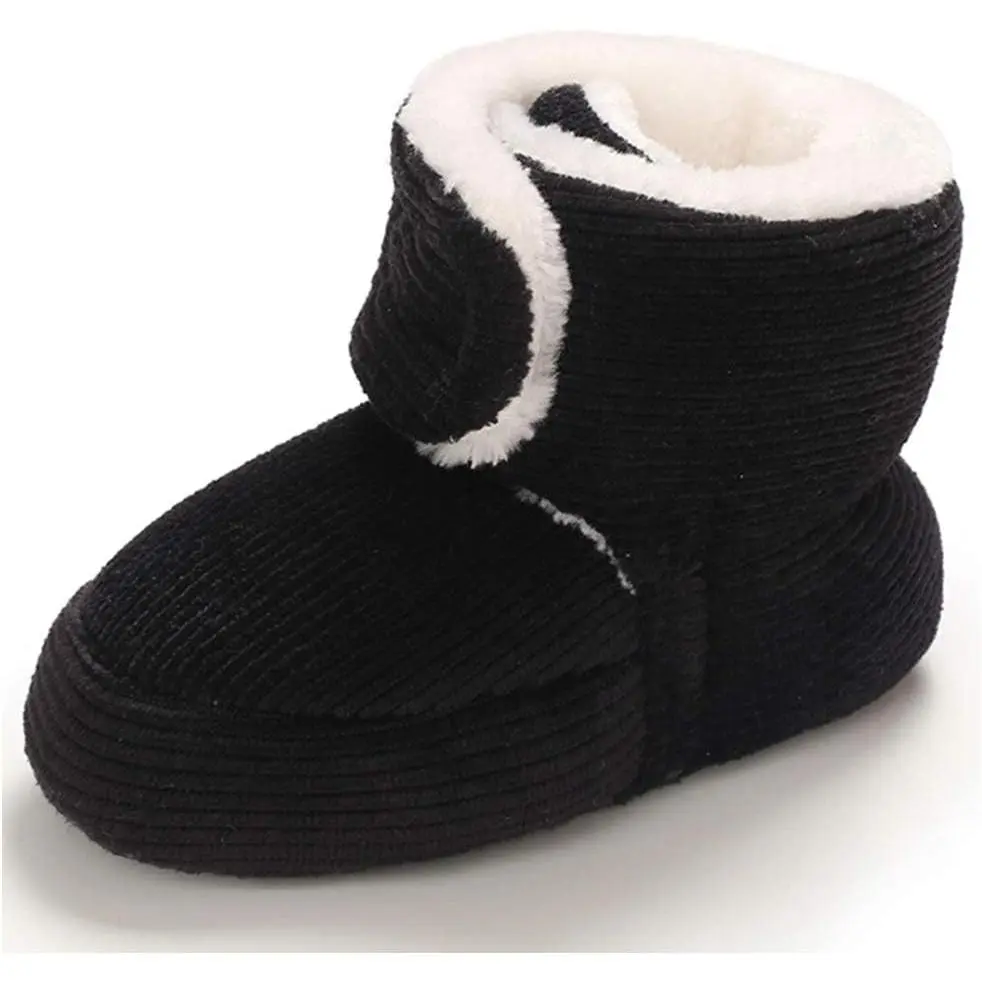 Cozy Fleece Baby Booties with Stay-On Grippers, Winter Slipper Socks for 0-6 Months Infant & 12-18 Months Toddler, 02 Pink Owl & 02 White Panda, Fast Shipping, Affordable Prices, Easy Support, High-Quality Items, Reliable Service
