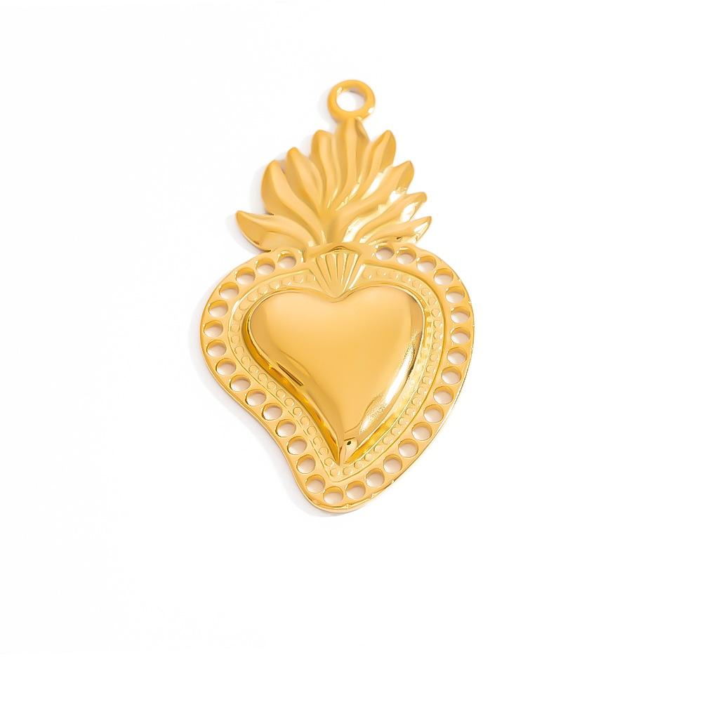 Titanium steel DIY jewelry accessories, stainless steel necklaces, bracelets, pendants, 18K gold pendants, accessories, and ornaments